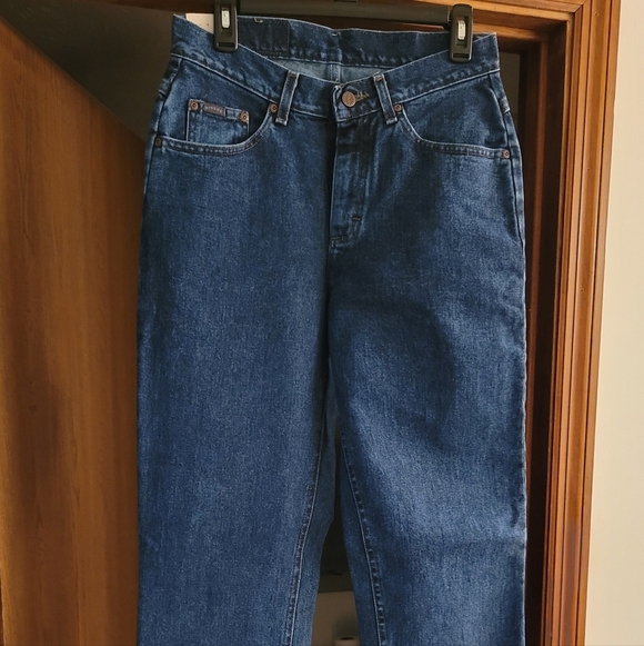 Riders by Lee, Eased Fit, Straight leg jeans, dark stone, size Misses 10 Long - Picture 5 of 10